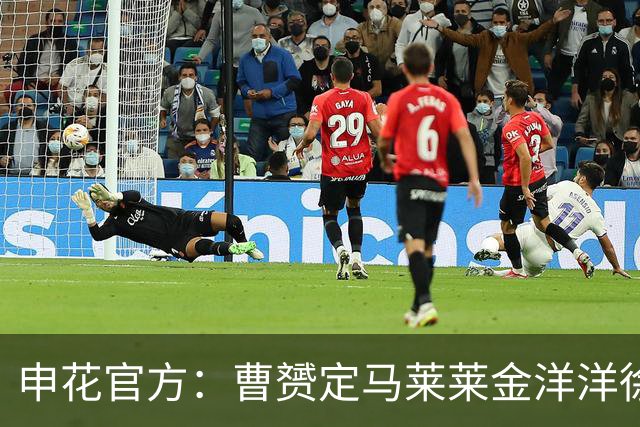 申花官方：曹赟定马莱莱金洋洋徐友刚不再续约